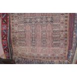 An approx 5'4" x 3'5" Eastern patterned rug