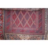 An approx 4'3" x 3'9" Gazak rug