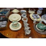 A quantity of Susie Cooper tea and dinnerware; and