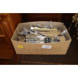 A box of door handles