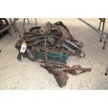 Quantity of old harness. To include hames, bridles