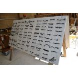 Display board of large quantity of collectable bit
