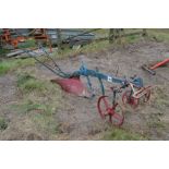 Ransomes YL single furrow plough.