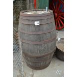 Large barrel.