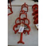 Quantity of harness hooks.