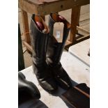 Pair of riding boots. Size 11.