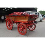 **Catalogue Change** Kilverstone 'Barge Style' Harvest Wagon. Axles dat