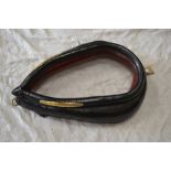25'' leather lined collar. Show condition.