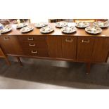 A Nathan teak sideboard fitted drawers and cupboar