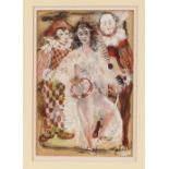 John Peter Uht, American 1924 - 2010, "Clowns and