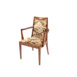 A set of six teak G-plan dining chairs, four stand