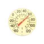 A Springfield USA outside/inside thermometer, 30cm