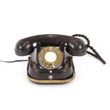 A Vintage rotary dial telephone,