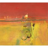 James Judge, "Island Sunset" oil on canvas, galler