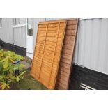 Two fence panels