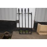 A cast iron gate