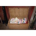 A Stringwork storage chest and contents