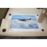 A print entitled "Tribute To The Few", by Keith Hi