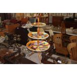 A three tier cake stand