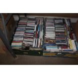 Two boxes of CD's