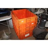 Four storage crates