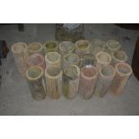 19 clay pipes