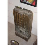 A vintage oil powered radiator