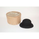 A Lincoln Bennett & Co bowler hat retailed by Ever