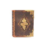 A Victorian brass bound family bible