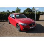 A 2012 BMW 118D sport automatic, diesel, MOT to April 2020, 99,780 miles