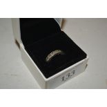 A Pandora silver ring