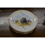 Five Wedgwood David Shepherd wildlife collector's