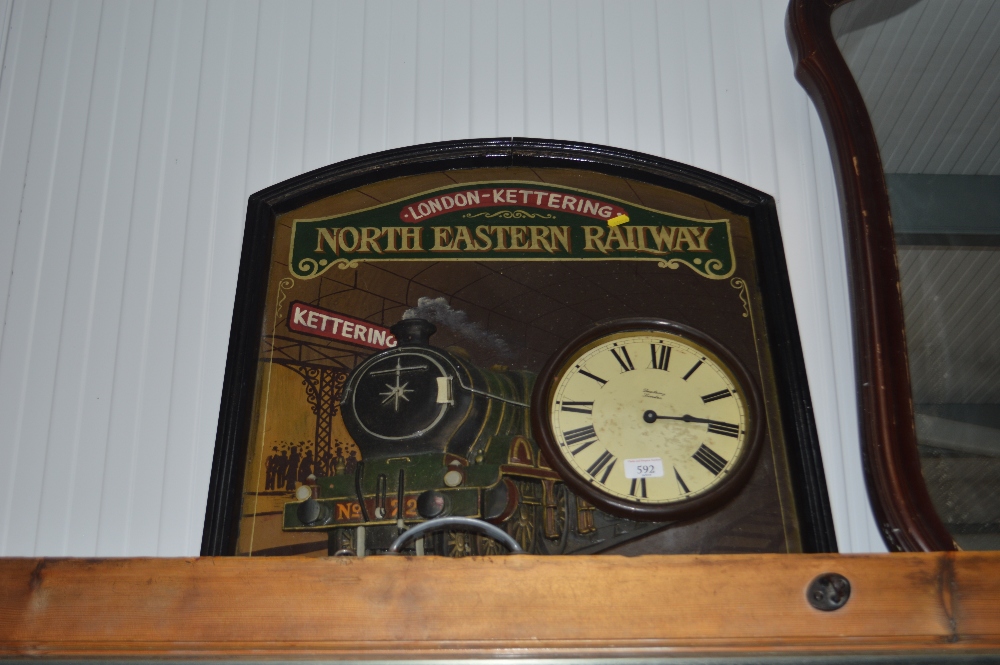 A North Eastern Railway clock