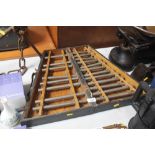 A vintage xylophone