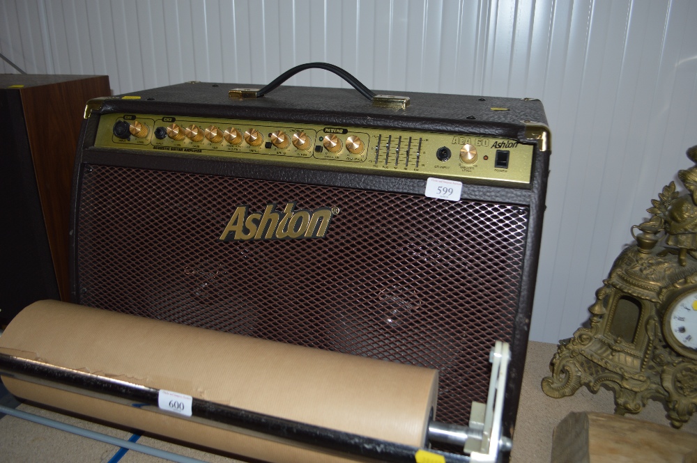 An Ashton acoustic guitar amplifier