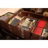 Four boxes of various books