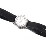 A gentleman's stainless steel automatic wrist watch, by Asprey No.99. 700081