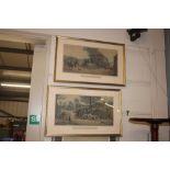 After Henry Alken, a pair of coloured prints "Chan