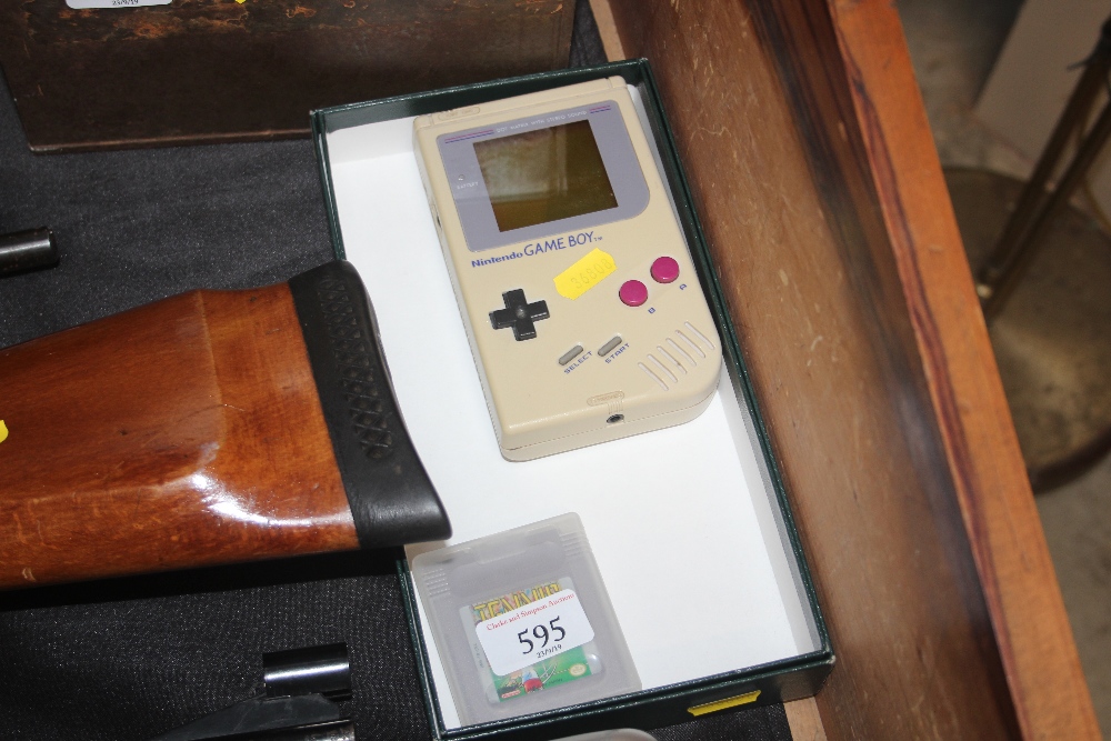 A Nintendo Gameboy