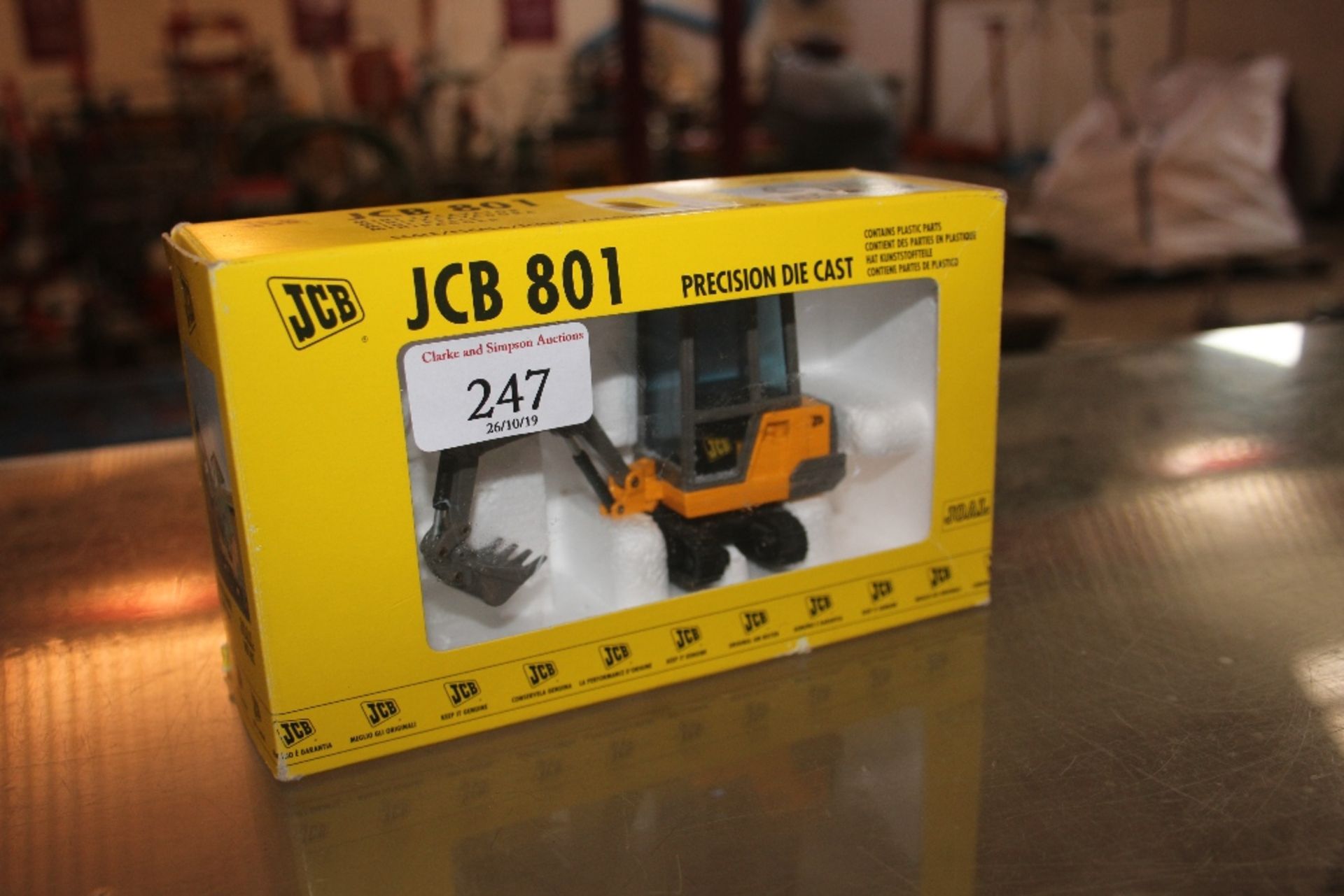 Joal JCB 801 1:35 model.