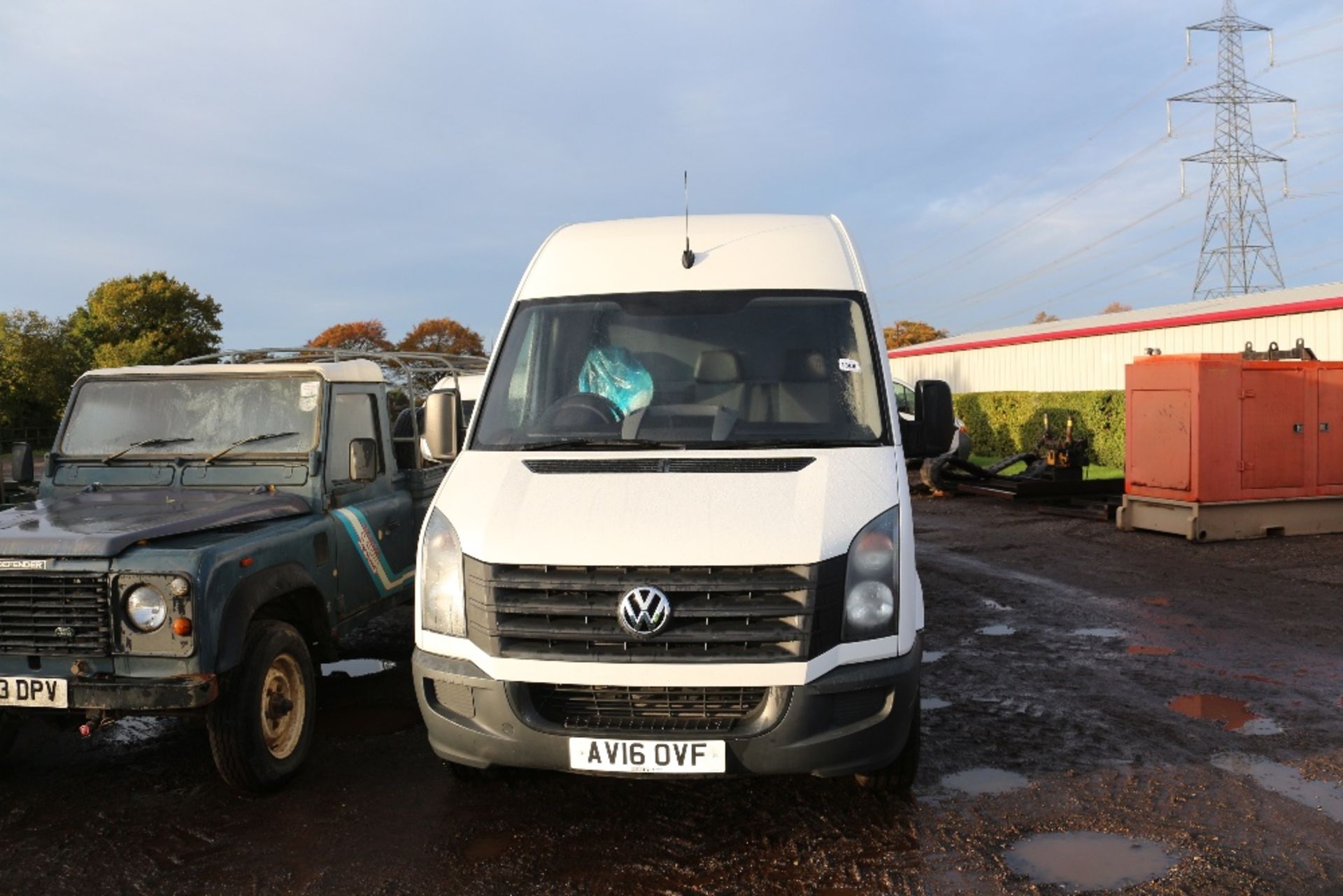 VW Crafter CR35 TDI van. Registration AU16 OVF. Date of first registration 04/16. Mileage to follow. - Image 2 of 4