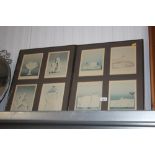 Eight modernist prints contained in two frames