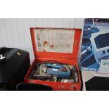 A Bosch jigsaw with fitted case