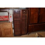 A 19th Century mahogany and glazed bookcase