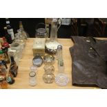 A quantity of silver plated items to include a cla