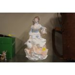 A Coalport Cries of London figurine "Milkmaid"