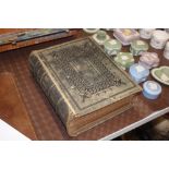 A Victorian leather bound Bible