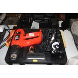 A Black& Decker heat gun as new in fitted case