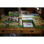 A quantity of Brio wooden model railway