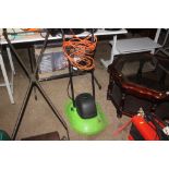 A Challenge electric lawn mower